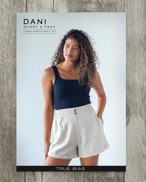 Dani Shorts Sewing Pattern by True Bias