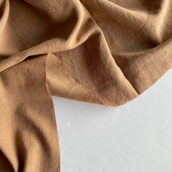 Latte Linen Cotton Twill