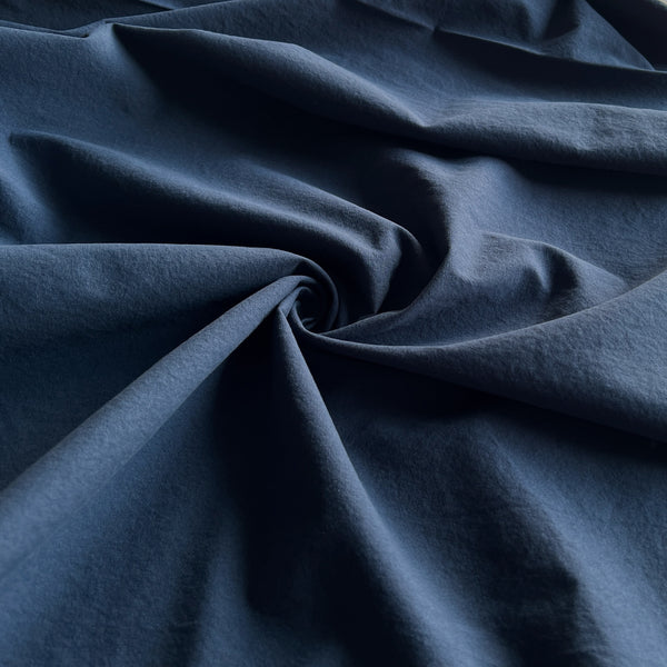 Navy Heavyweight Cotton Broadcloth