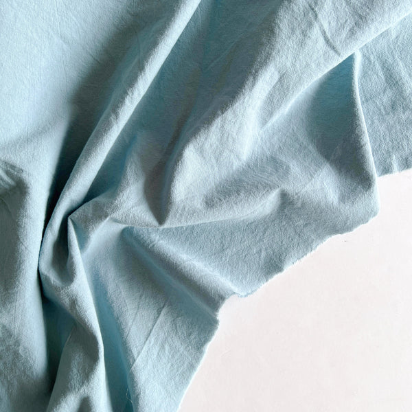 Ocean Blue Sandwashed Cotton