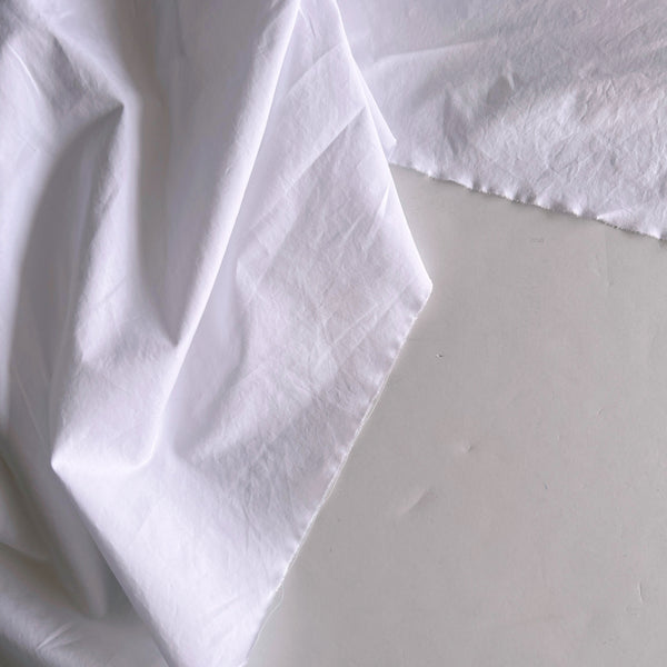 White Cotton Poplin