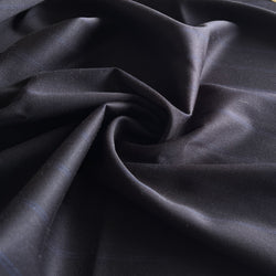 Royal Pinstripe Charcoal Virgin Wool