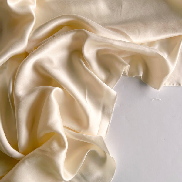 Ivory Silk Charmeuse