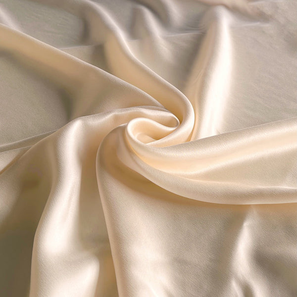 Ivory Silk Charmeuse