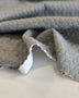Gray Cable Embossed Quilted Jersey