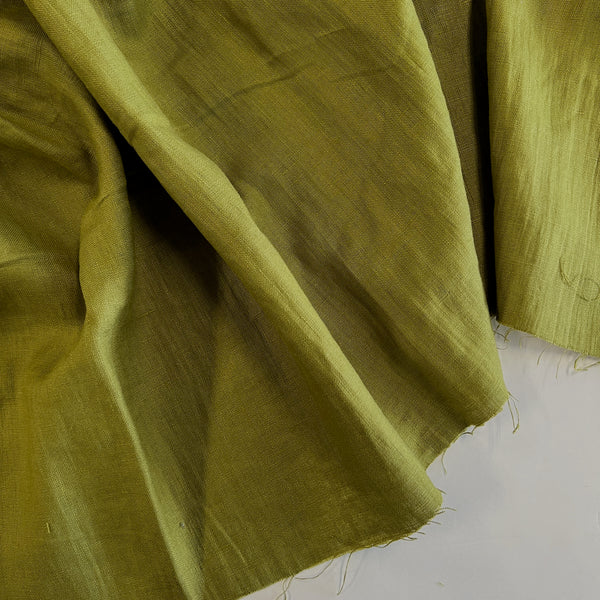 Pear Green Aero-washed Linen