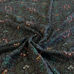 Remnant - Firefly Nightfall Rayon Challis - 0.79  yd