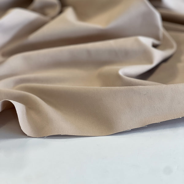 Sand Cotton Gabardine