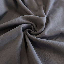 Calm Gray Brushed Cotton Fleece
