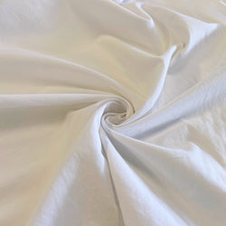 White Jubilee Crinkle Cotton
