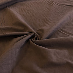 Cacao Brown Cotton Hemp Slub