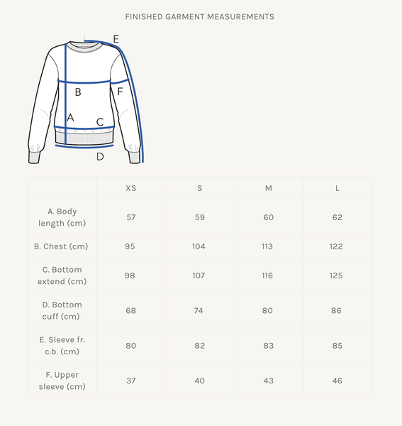 High Cuff Sweater Sewing Pattern from The Assembly Line