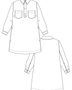 Loviisa Denim Dress Sewing Pattern by Named Clothing