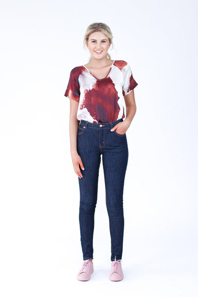 Ash Jeans Sewing Pattern by Megan Nielsen