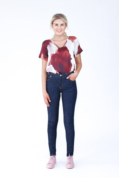 Ash Jeans Sewing Pattern by Megan Nielsen