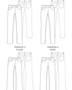 Ash Jeans Sewing Pattern by Megan Nielsen