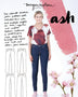 Ash Jeans Sewing Pattern by Megan Nielsen