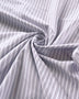 Remnant - Coastal Fog Harbor Stripe Cotton Jersey - 0.38  yd