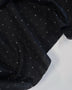 Cross Stitch Black Linen Cotton Blend