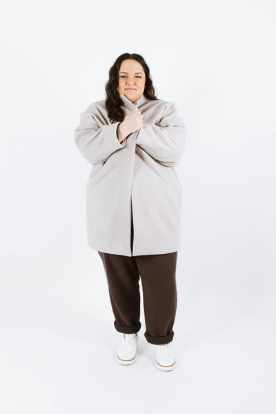 Nova Coat (Plus Size) Sewing Pattern by Papercut Patterns