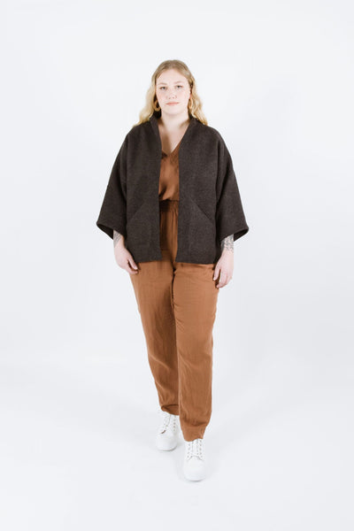 Nova Coat (Plus Size) Sewing Pattern by Papercut Patterns