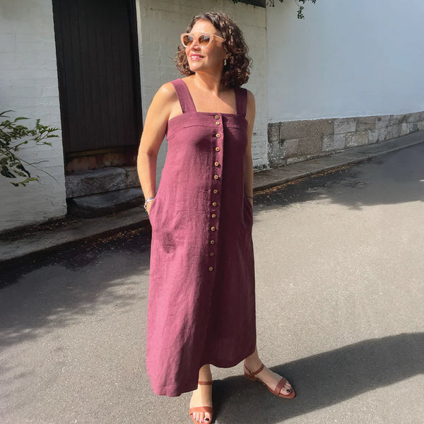 Ophelia Dress Sewing Pattern by Tessuti Fabrics