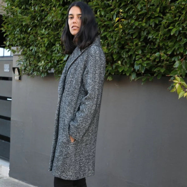 Oslo Coat Sizes 12-16 Sewing Pattern by Tessuti Fabrics