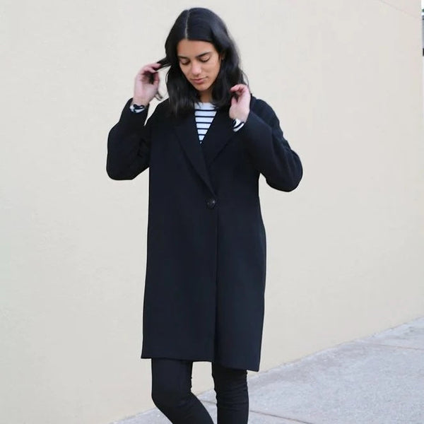 Oslo Coat Sizes 12-16 Sewing Pattern by Tessuti Fabrics