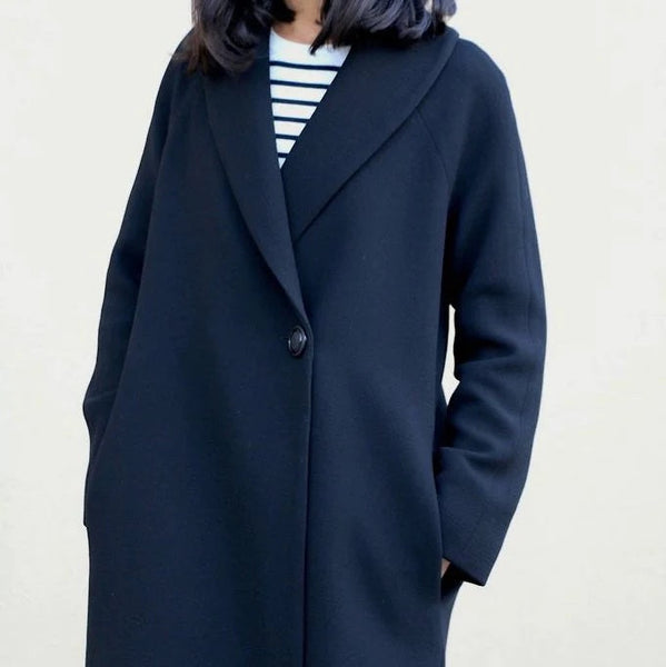 Oslo Coat Sizes 12-16 Sewing Pattern by Tessuti Fabrics