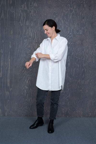 Oversized Shirt Sewing Pattern from The Assembly Line