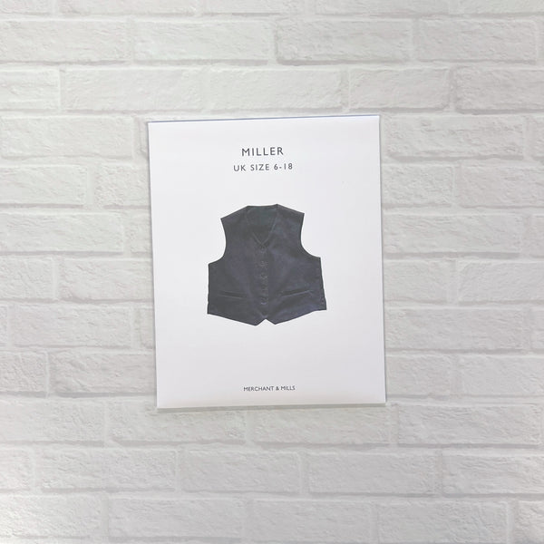 Miller Waistcoat Sewing Pattern by Merchant & Mills
