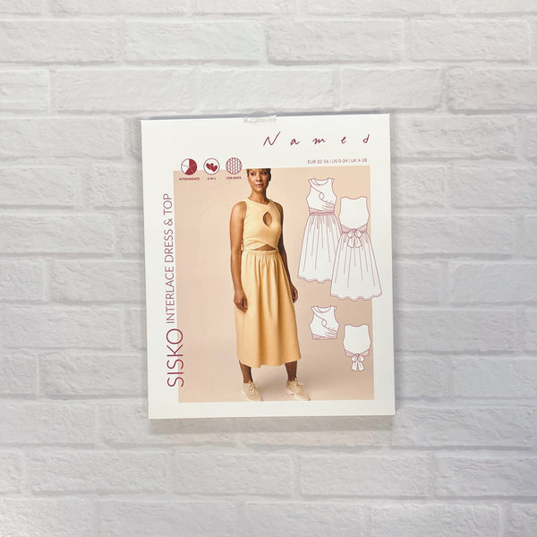Sisko Dress & Top Sewing Pattern by Named Clothing