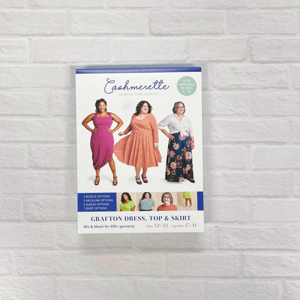 Grafton Dress Mix and Match (Plus Size) Sewing Pattern by Cashmerette