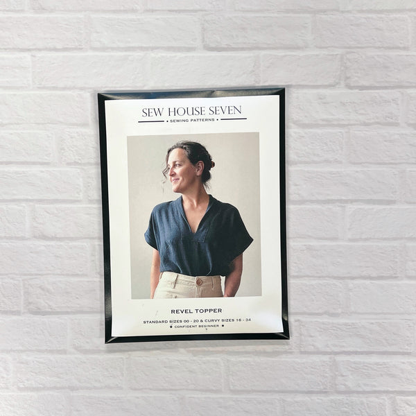 Revel Topper Sewing Pattern by Sew House Seven