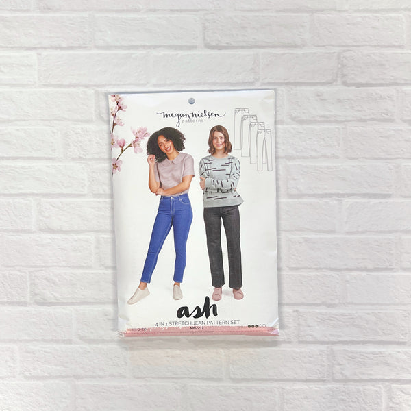 Ash Jeans Sewing Pattern by Megan Nielsen