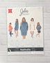 Nathalie Wrap Funnel Sweatshirt Sewing Pattern by Jalie Patterns