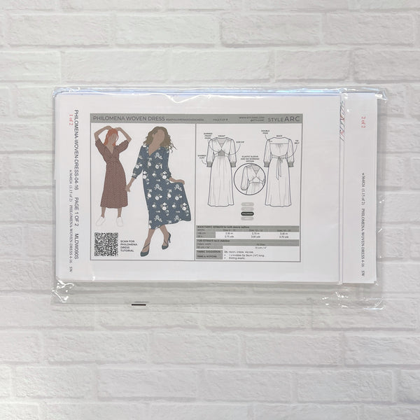 Philomena Dress Sewing Pattern by Style Arc