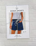 Sonia Shorts Sewing Pattern by Tessuti Fabrics
