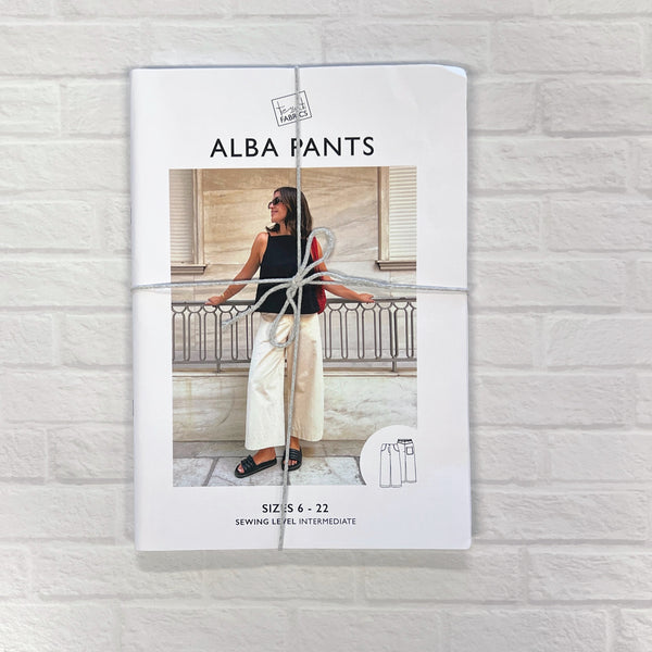 Alba Pants Sewing Pattern by Tessuti Fabrics