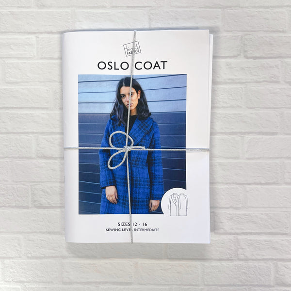 Oslo Coat Sizes 12-16 Sewing Pattern by Tessuti Fabrics