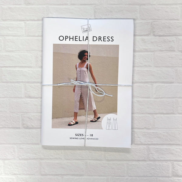 Ophelia Dress Sewing Pattern by Tessuti Fabrics