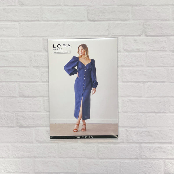Lora Dress Sewing Pattern by True Bias