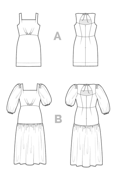 Pauline Dress Sewing Pattern from Closet Core Patterns