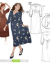 Philomena Dress Sewing Pattern by Style Arc