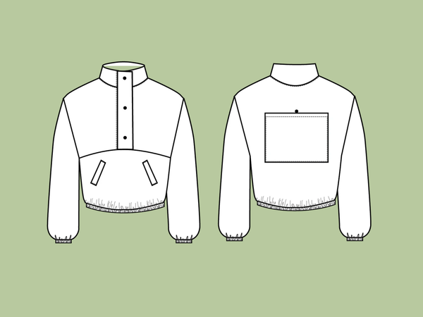 Pogonip Pullover Sewing Pattern by Friday Pattern Company