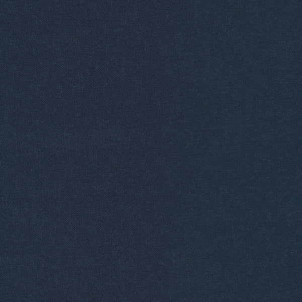 Remnant - Navy Cotton Linen Blend - 2.19 yd