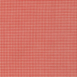 Remnant - Terracotta Gingham Cotton - 0.49 yd