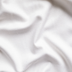 Remnant - White Silky Noil - 0.83  yd