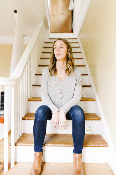 Tabor V-Neck Sewing Pattern by Sew House Seven