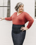 Tabor V-Neck Sewing Pattern by Sew House Seven